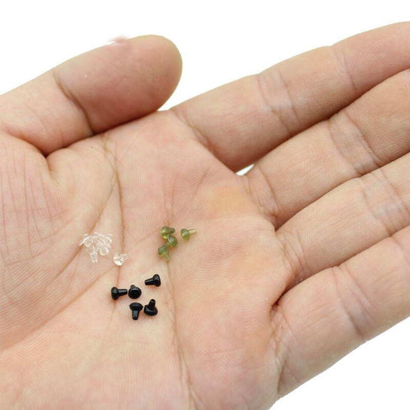 100KOM Hot Outdoor Sports Ronnie Rig 3 boje Ribolov Hair Chod Hook Stops Beads Pop UP Boilies Stop Carp Fishing Stoper