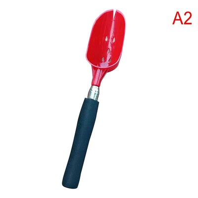 1PC Žlica za bacanje mamaca za pecanje s ručkom Teleskopski mamci za pecanje sa 7 odjeljaka Alati Metalni štap za bacanje Ribolov šarana