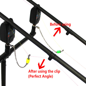 2 τμχ Αξεσουάρ για καλάμι κυπρίνου Μίνι κλιπ για το ψάρεμα κυπρίνου Μίνι κλιπ για το ψάρεμα κυπρίνου
