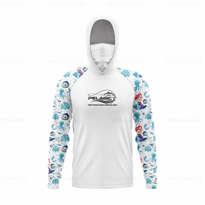 pelaginiai įrankiai Vyriški gaubtai Žvejybos marškinėliai ilgomis rankovėmis Žvejybos apranga žvejybos marškinėliai UV apsauga žvejybos marškinėliai Žvejybos drabužiai