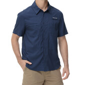 Muške majice za ribolov kratkih rukava UPF 50+ Zaštita od sunca Prozračna radna košulja za planinarenje Ležerna košulja s kopčanjem i džepom