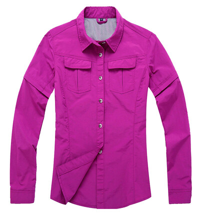 Majica za kampiranje, planinarenje, ženska ljetna, brza sušeća majica, kratkih rukava, penjanje, planinarenje, planinarenje, bluza s više džepova