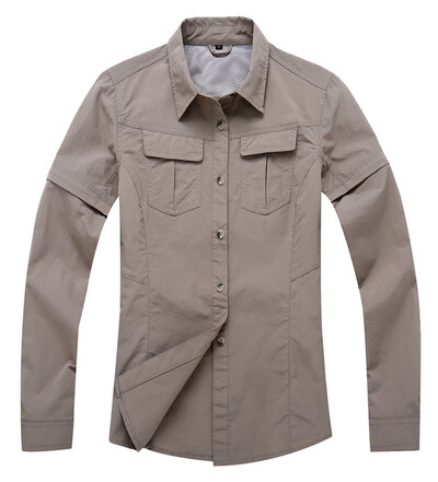 Majica za kampiranje, planinarenje, ženska ljetna, brza sušeća majica, kratkih rukava, penjanje, planinarenje, planinarenje, bluza s više džepova