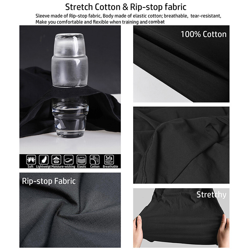 Muška borbena majica dugih rukava, 1/4 patentni zatvarač, pamučne taktičke majice, tamnoplave kamufalžne airsoft majice