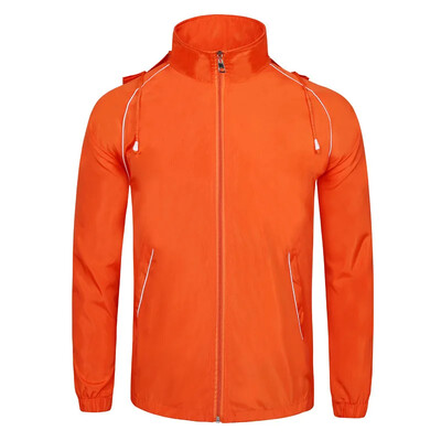 Kora őszi illatos virágok öv nélkül koreai stílusú Elegáns ingázás, hosszú pamut egyszínű narancssárga dzseki