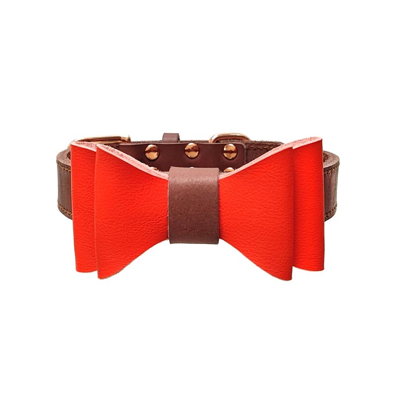 Ogrlica za kućne ljubimce od prave kože, leptir ogrlica, ogrlica od kravlje kože, ogrlica za pse, ogrlica, puna zrnasta koža, uklonjiva