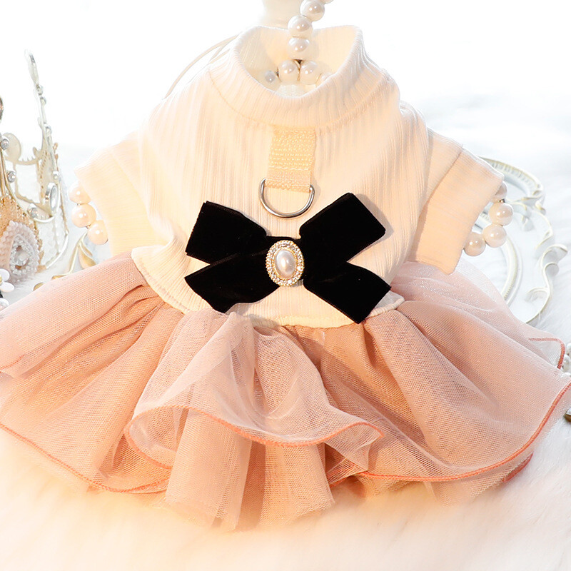 Odjeća za pse Jesenska haljina princeze mačke Anna Pahuljasta vjenčanica Slatka vučna plišana mala psića 5322