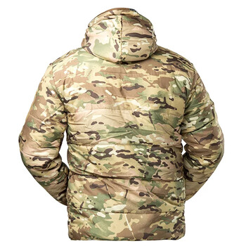 Tactical Winter Jacket Ανδρικά Κυνηγετικά Μπουφάν Καμουφλάζ με κουκούλα Ανδρικό Ελαφρύ Ζεστό Θερμικό Ανδρικό παλτό για εξωτερικούς χώρους Plus Size S-5XL