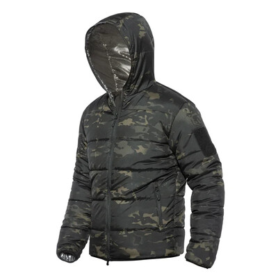 Tactical Winter Jacket Ανδρικά Κυνηγετικά Μπουφάν Καμουφλάζ με κουκούλα Ανδρικό Ελαφρύ Ζεστό Θερμικό Ανδρικό παλτό για εξωτερικούς χώρους Plus Size S-5XL