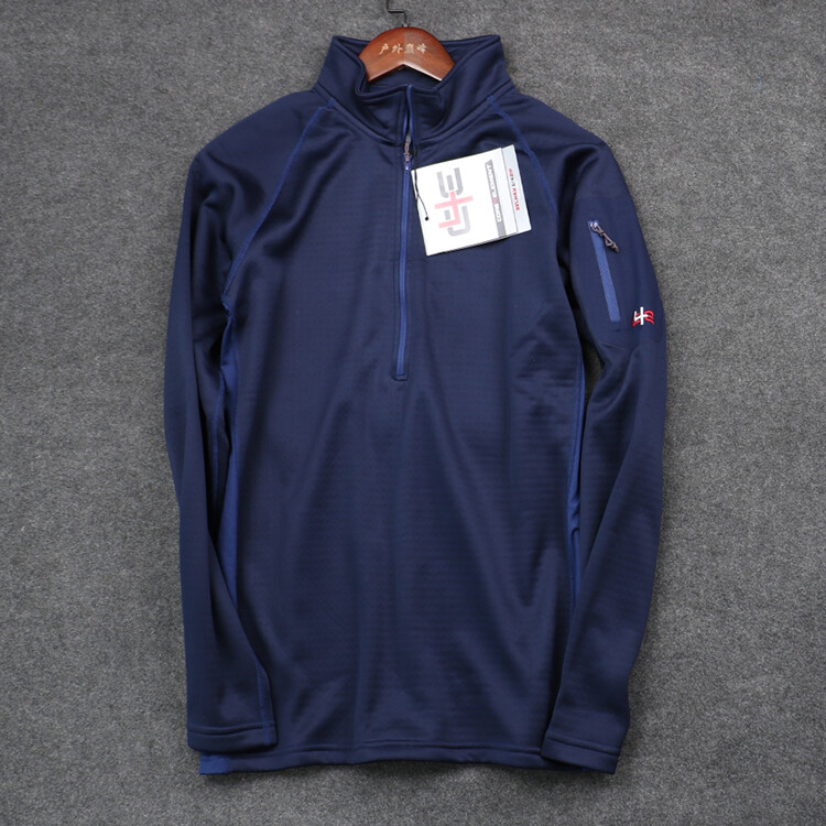 Liela izmēra vīriešu medību jakas Medību krekli 1/4 ar rāvējslēdzēju sporta krekli Vīriešu medību vilnas jakas Thermal ASV izmērs