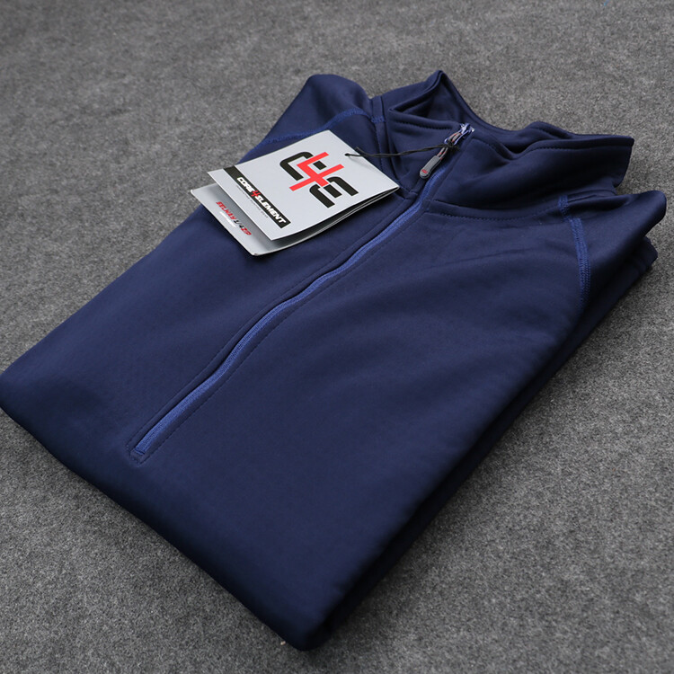 Liela izmēra vīriešu medību jakas Medību krekli 1/4 ar rāvējslēdzēju sporta krekli Vīriešu medību vilnas jakas Thermal ASV izmērs