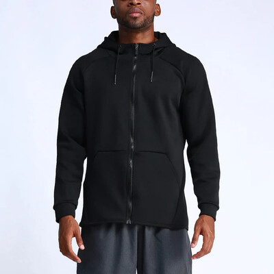 Muška ležerna sportska jakna s kapuljačom Proljeće Jesen Kaput za trčanje na otvorenom Gym Fiess Odjeća za vježbanje Top Znoj Prozračna