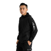 Jesenná nová pánska mikina s kapucňou na rok 2022, ležérny kardigan, voľný strih, bežecký športový top so zipsom, trendy