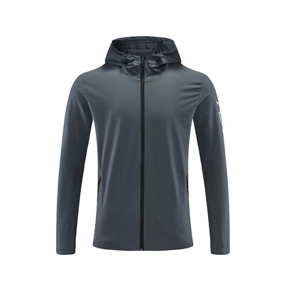 Jesenná nová pánska mikina s kapucňou na rok 2022, ležérny kardigan, voľný strih, bežecký športový top so zipsom, trendy