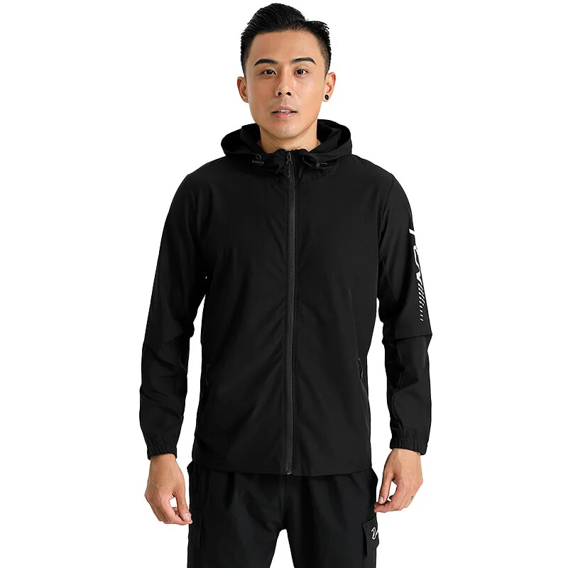 Jesenná nová pánska mikina s kapucňou na rok 2022, ležérny kardigan, voľný strih, bežecký športový top so zipsom, trendy