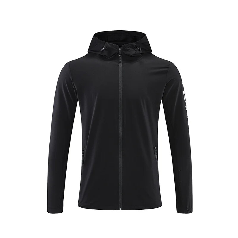 Jesenná nová pánska mikina s kapucňou na rok 2022, ležérny kardigan, voľný strih, bežecký športový top so zipsom, trendy