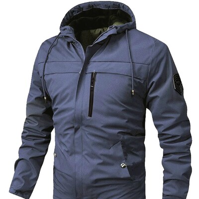 Topla jakna Muška vojna taktička lovačka jakna Muška jesenska ležerna vodootporna vjetrovka Muški kaput Radna odjeća s džepovima