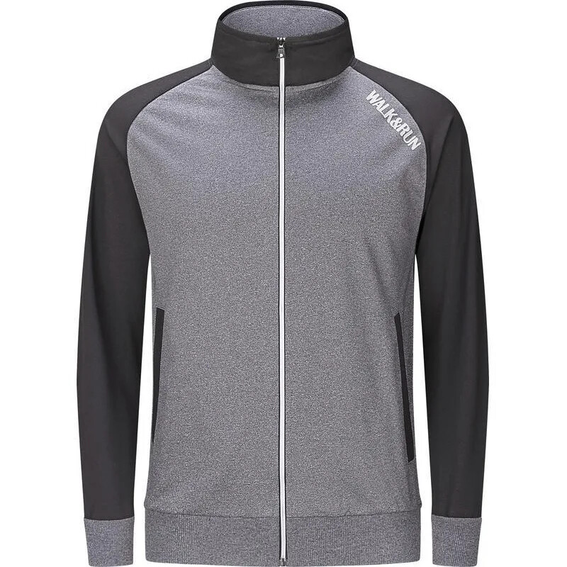 Vodootporna sportska, ležerna jakna s patentnim zatvaračem, stojeći ovratnik, široka za trčanje, košarku, nogomet, trening otvorenog stila