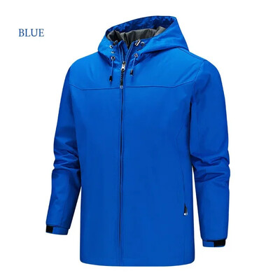 Άνοιξη Καλοκαίρι Φθινοπωρινά λεπτά ανδρικά μπουφάν γκολφ 2024 Fashion Casual με κουκούλα αντιανεμικά παλτά Zipper Bomber S-5xl Αθλητικά ρούχα