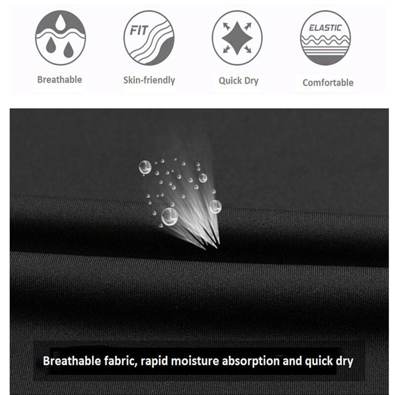 Muška kompresijska majica za trčanje Fitness Uska sportska majica kratkih rukava Majice za trčanje za vježbanje Sportska odjeća Brzosušeća majica