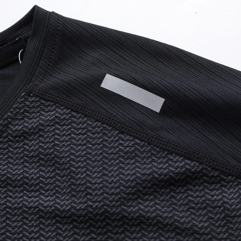 Vysokokvalitné bežecké dlhé tričká s potlačou pre mužov, cvičenie v posilňovni, jogging, rýchloschnúce kompresné tričko, fitness priedušné športové tričko