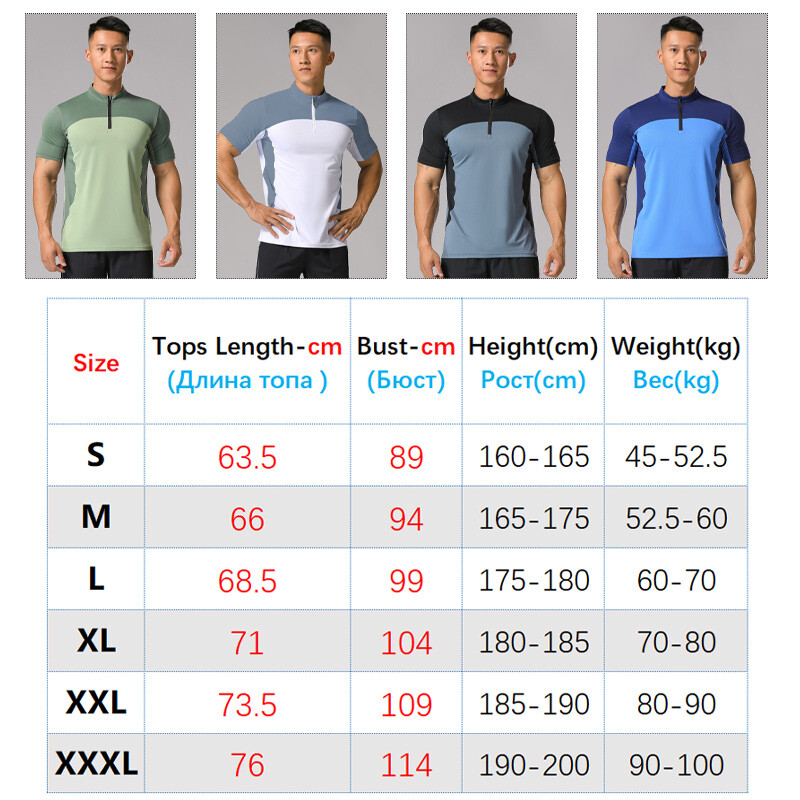 Pánske tričká na fitness a kulturistiku s krátkym rukávom, rýchloschnúce, tréningové, priedušné, tričko, športové, bežecké, joggingové, športové, top