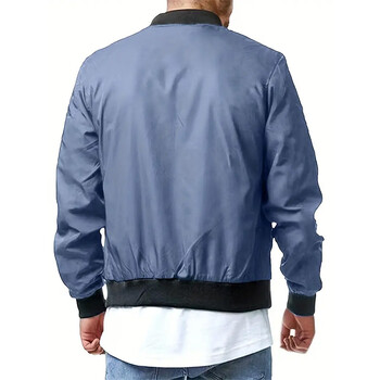 Ανοιξιάτικο φθινόπωρο 2024 Casual Solid Fashion Slim Bomber Jacket Ανδρικό παλτό Νέα άφιξη Μπουφάν μπέιζμπολ Ανδρικό μπουφάν 5XL Top