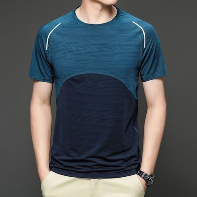 Potkošulja Muška majica kratkih rukava za trčanje Majice za jogu Stvari od likre za teretanu Odjeća za muškarce Muška dukserica Prozračna i suha