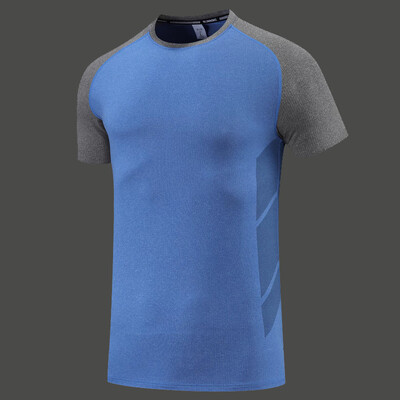 Potkošulja Muška majica kratkih rukava za trčanje Majice za jogu Stvari od likre za teretanu Odjeća za muškarce Muška dukserica Prozračna i suha