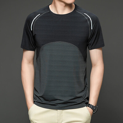 Potkošulja Muška majica kratkih rukava za trčanje Majice za jogu Stvari od likre za teretanu Odjeća za muškarce Muška dukserica Prozračna i suha