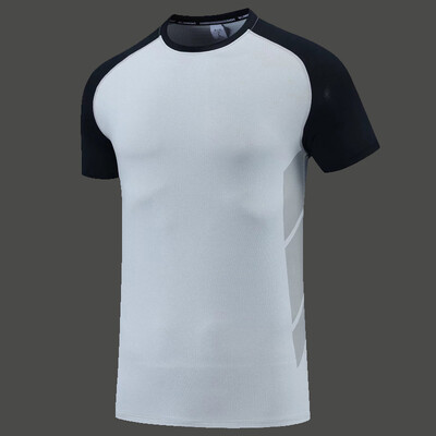 Potkošulja Muška majica kratkih rukava za trčanje Majice za jogu Stvari od likre za teretanu Odjeća za muškarce Muška dukserica Prozračna i suha