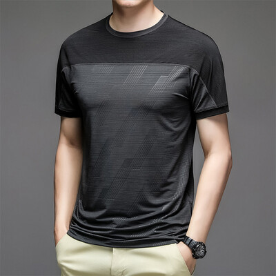 Potkošulja Muška majica kratkih rukava za trčanje Majice za jogu Stvari od likre za teretanu Odjeća za muškarce Muška dukserica Prozračna i suha