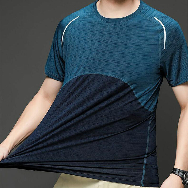 Potkošulja Muška majica kratkih rukava za trčanje Majice za jogu Stvari od likre za teretanu Odjeća za muškarce Muška dukserica Prozračna i suha