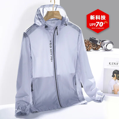 Priedušné rybárske obleky Upf70, beh, cyklistika, turistika, kempovanie, streľba, oblečenie, ochrana proti UV žiareniu, rýchloschnúce tričko