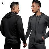 Muške sportske majice s kapuljačom Jakna Teretana Fitness Muscle Trenerke Sportska odjeća Sportski puloveri Trening Trenerke za trčanje 724