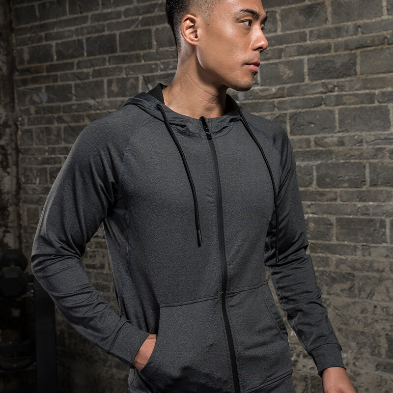 Muške sportske majice s kapuljačom Jakna Teretana Fitness Muscle Trenerke Sportska odjeća Sportski puloveri Trening Trenerke za trčanje 724
