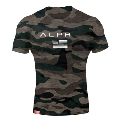 Ljetna modna muška ležerna majica kratkih rukava Sportska pamučna uska majica Muška odjeća za teretanu Sportska majica s kratkim rukavima