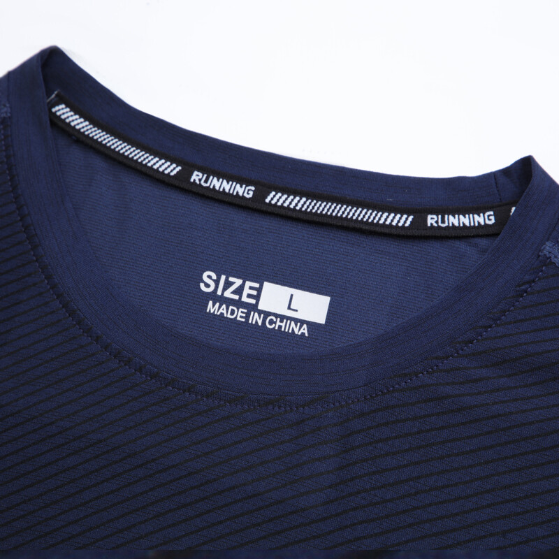 Kompresné tričko, športové, rýchloschnúce, bežecké, s potlačou, na cvičenie, fitness, outdoor, mužské, behanie s dlhým rukávom