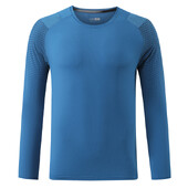 Cvičné outdoorové tričká s potlačou, bežecké, rýchloschnúce, elastické, fitness s dlhým rukávom, kompresné módne tričko na kulturistiku