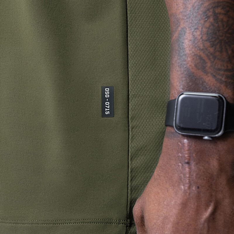 Pánske letné tričko do posilňovne, voľné, nadrozmerné, s výstrihom do O-krku, krátky rukáv, rýchloschnúce, priedušné, ležérne, tričko, oblečenie na fitness, topy