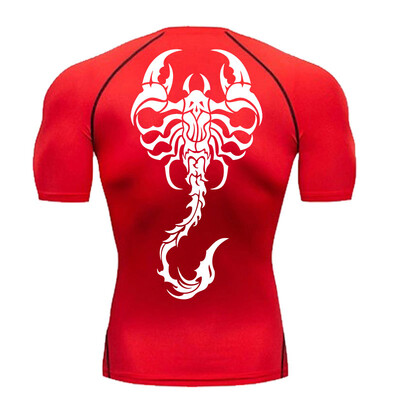 Pánske kompresné tričko s dlhým rukávom, ochranou pred slnkom, športovým oblečením a bežeckým oblečením s dlhým rukávom, kompresným materiálom a švom.