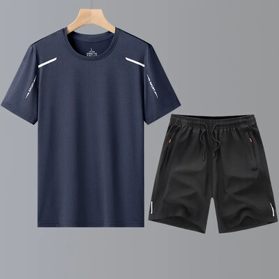 Brzo sušeće sportsko odijelo Ležerna ljetna trenirka kratkih rukava Prozračni elastični prsluk za trčanje za djecu