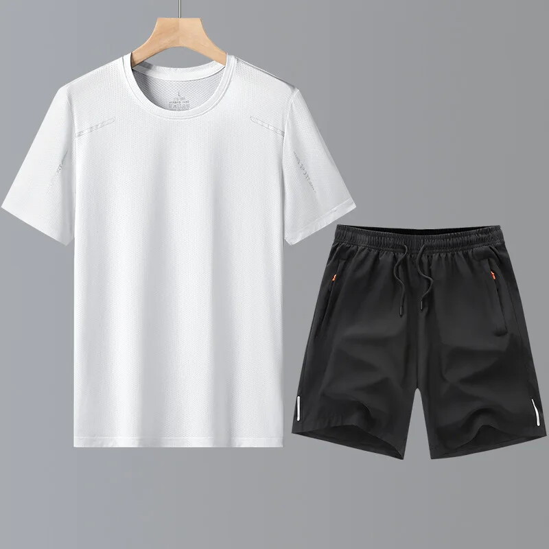 Brzo sušeće sportsko odijelo Ležerna ljetna trenirka kratkih rukava Prozračni elastični prsluk za trčanje za djecu