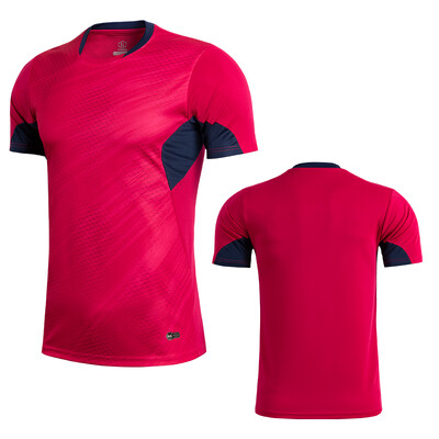 Pánske zelené športové tričko s krátkym rukávom a okrúhlym golierom, červené bežecké tričko pre dospelých, detské športové dresy s menom na mieru