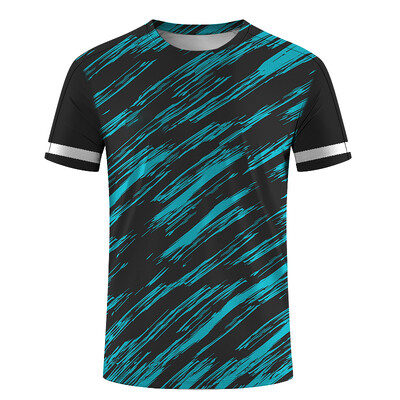 Muške jednostavne udobne majice kratkih rukava Odjeća za badminton Kratkih rukava Majica za badminton s okruglim izrezom Odjeća za treniranje koja se brzo suši Majica s kratkim rukavima