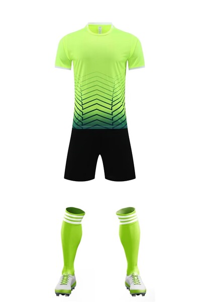 jauns 24 25 zēns meitene Fani Futbola krekls vīriešiem un bērniem mājās spēles futbols krekliņi komplekti ar īsām piedurknēm formas treniņu apģērbs7706