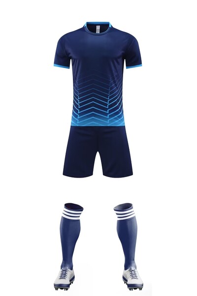 jauns 24 25 zēns meitene Fani Futbola krekls vīriešiem un bērniem mājās spēles futbols krekliņi komplekti ar īsām piedurknēm formas treniņu apģērbs7706