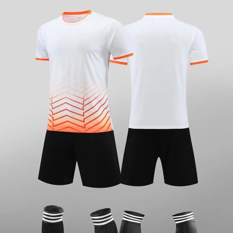 jauns 24 25 zēns meitene Fani Futbola krekls vīriešiem un bērniem mājās spēles futbols krekliņi komplekti ar īsām piedurknēm formas treniņu apģērbs7706