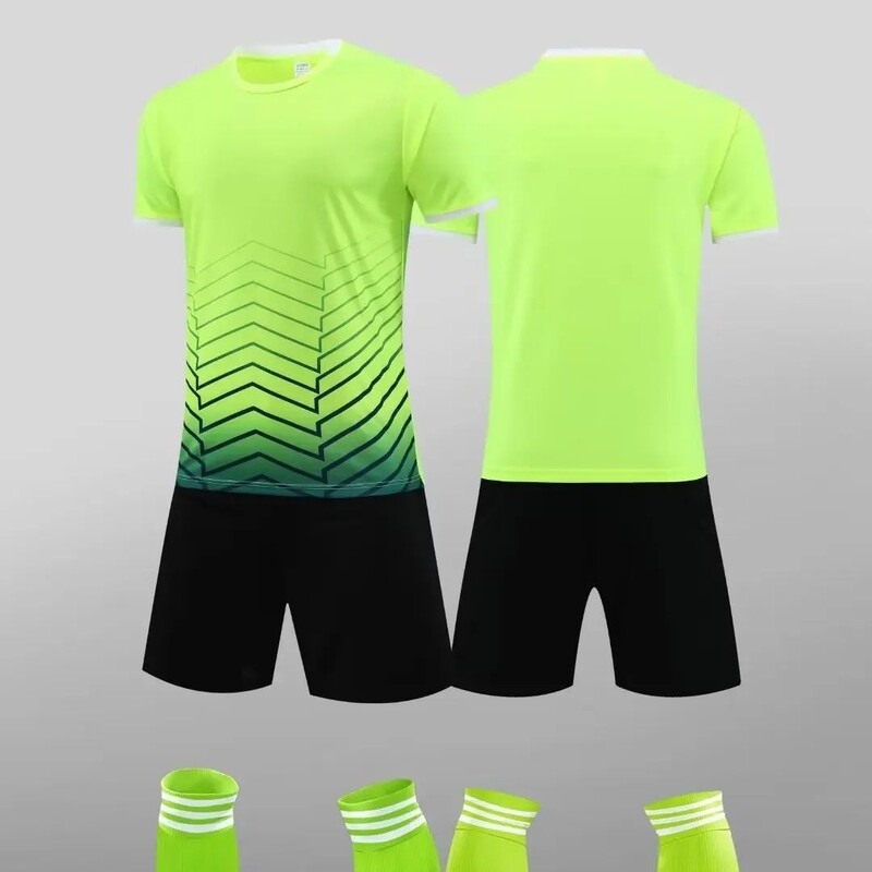 jauns 24 25 zēns meitene Fani Futbola krekls vīriešiem un bērniem mājās spēles futbols krekliņi komplekti ar īsām piedurknēm formas treniņu apģērbs7706