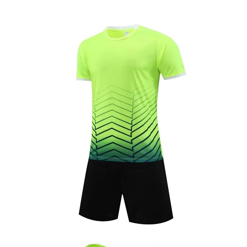 jauns 24 25 zēns meitene Fani Futbola krekls vīriešiem un bērniem mājās spēles futbols krekliņi komplekti ar īsām piedurknēm formas treniņu apģērbs7706